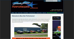 Desktop Screenshot of bluestarperformance.com